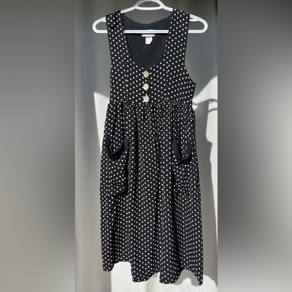 Vintage Midi Tea Dress with POCKETS - Picture 3 of 7